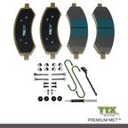 Mevotech TXBPM1084 Disc Brake Pad Set - Front - view 5