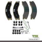 Mevotech TXBPM1411A Disc Brake Pad Set - Rear - view 5