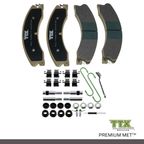 Mevotech TXBPM1411 Disc Brake Pad Set - Rear - view 5