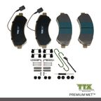 Mevotech TXBPM1540 Disc Brake Pad Set - Front - view 5
