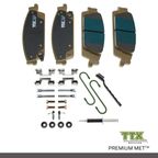 Mevotech TXBPM1707 Disc Brake Pad Set - Rear - view 5