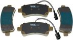 Mevotech TXBPM1840 Disc Brake Pad Set - Rear - view 1