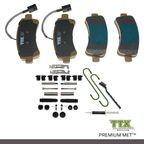 Mevotech TXBPM1840 Disc Brake Pad Set - Rear - view 5
