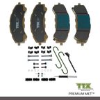 Mevotech TXBPM2216 Disc Brake Pad Set - Front - view 5