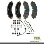 Mevotech TXBPM2250 Disc Brake Pad Set - Rear - view 5