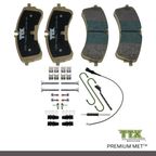 Mevotech TXBPM2280 Disc Brake Pad Set - Rear - view 5