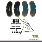 Mevotech TXBPM2281 Disc Brake Pad Set - Rear - view 5
