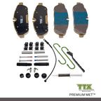 Mevotech TXBPM2301 Disc Brake Pad Set - Front - view 5