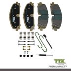 Mevotech TXBPM2371 Disc Brake Pad Set - Front - view 5
