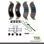 Mevotech TXBPM2406 Disc Brake Pad Set - Rear - view 5