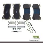 Mevotech TXBPM2407 Disc Brake Pad Set - Front - view 5