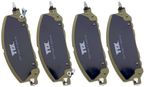 Mevotech TXBPP2229 Disc Brake Pad Set - Front - view 1
