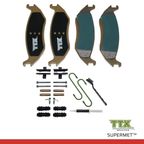 Mevotech TXBSM0967 Disc Brake Pad Set - Rear - view 5
