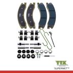 Mevotech TXBSM1411 Disc Brake Pad Set - Rear - view 5