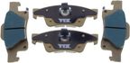Mevotech TXBSM1498 Disc Brake Pad Set - Rear - view 1
