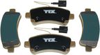 Mevotech TXBSM1840 Disc Brake Pad Set - Rear - view 1