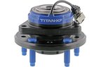 Mevotech TXF513137 Wheel Bearing and Hub Assembly - Front - view 3