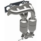 MagnaFlow 452013 Catalytic Converter with Integrated Exhaust Manifold - Front - view 2