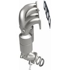 MagnaFlow 452013 Catalytic Converter with Integrated Exhaust Manifold - Front - view 3