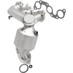 MagnaFlow 452015 Catalytic Converter with Integrated Exhaust Manifold - Front - view 1