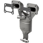 MagnaFlow 452023 Catalytic Converter with Integrated Exhaust Manifold - Front - view 2
