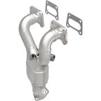 MagnaFlow 452023 Catalytic Converter with Integrated Exhaust Manifold - Front - view 1