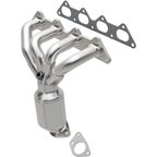 MagnaFlow 452027 Catalytic Converter with Integrated Exhaust Manifold - Front - view 1