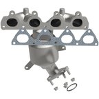 MagnaFlow 452029 Catalytic Converter with Integrated Exhaust Manifold - Front - view 3