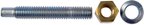 Dorman 29200 Exhaust Flange Stud and Nut - Front - view 1