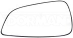 Dorman 56053 Door Mirror Glass - Left - view 1