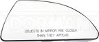 Dorman 56058 Door Mirror Glass - Right - view 1