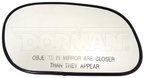 Dorman 56101 Door Mirror Glass - Right - view 1