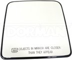 Dorman 56298 Door Mirror Glass - Right - view 1