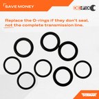 Dorman 66236 Automatic Transmission Oil Cooler Line Connector O-Ring - view 5