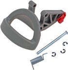 Dorman 82513 Interior Door Handle - Front Right or Rear Right - view 2