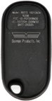 Dorman 99372 Keyless Entry Transmitter - view 3