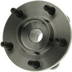 Moog 513123 Wheel Bearing and Hub Assembly - Front - view 3