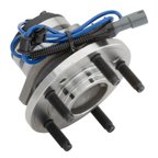 Moog 513167 Wheel Bearing and Hub Assembly - Front - view 3