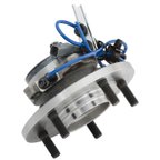 Moog 513201 Wheel Bearing and Hub Assembly - Front - view 3
