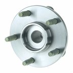 Moog 513237 Wheel Bearing and Hub Assembly - Front - view 3