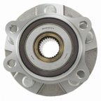 Moog 513257 Wheel Bearing and Hub Assembly - Front - view 3
