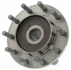 Moog 515102 Wheel Bearing and Hub Assembly - Front - view 3