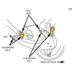 Moog K100129 Alignment Caster / Camber Kit - Front - view 3