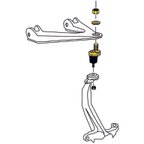 Moog K7451 Suspension Ball Joint - Front Upper - view 4