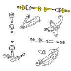 Moog K8243A Alignment Caster / Camber Kit - Front Lower, Front Upper or Rear Upper - view 2