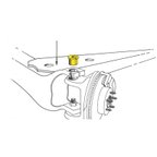 Moog K8984 Alignment Caster / Camber Bushing - Front - view 2