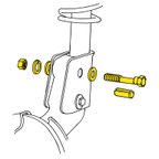 Moog K9757 Alignment Camber Kit - Front, Front Lower Strut or Rear - view 3