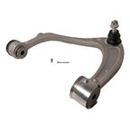 Moog RK624002 Suspension Control Arm and Ball Joint Assembly - Front Left Upper - view 1