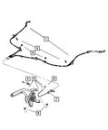 Mopar 1CR75DX9AE Parking Brake Lever - view 2