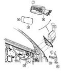 Mopar 55372073AL Door Mirror - Left - view 2